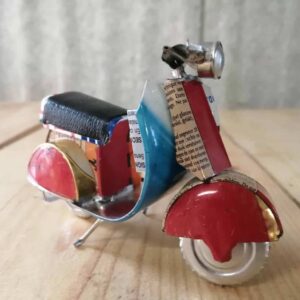 handmade model scooter