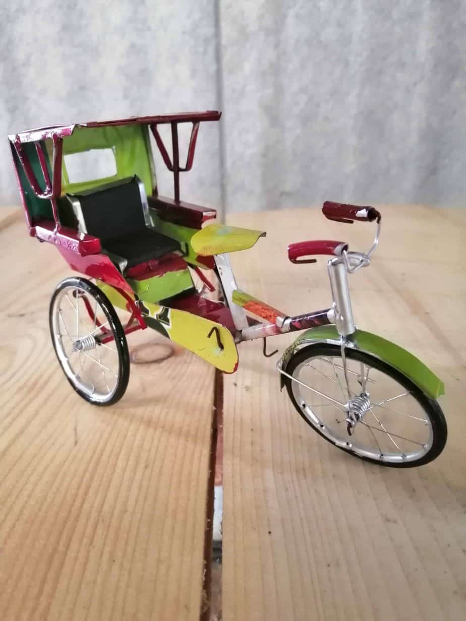handmade-model-cyclerickshaw-11 handmade model rickshaw