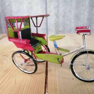 handmade model rickshaw